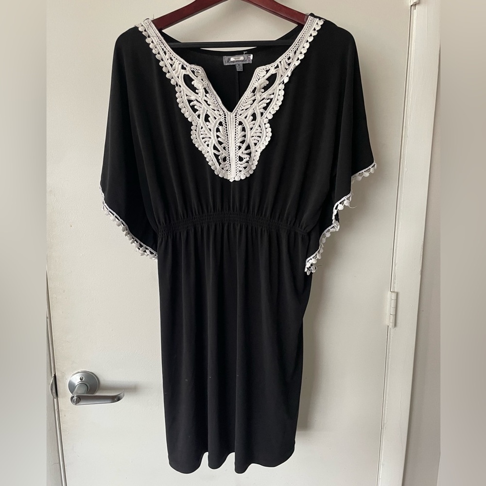 Fitted mini dress or Swim coverup